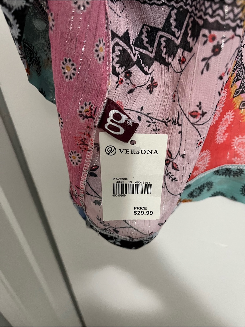 Colorful Patchwork Boho Kimono - Picture 2 of 2